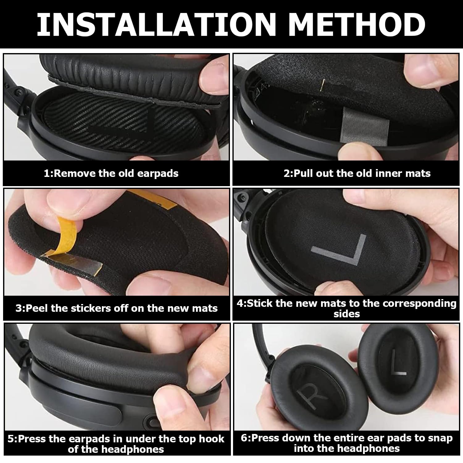 Amazon | umvowuxa 交換用イヤーパッド Bose QuietComfort 45 (QC45